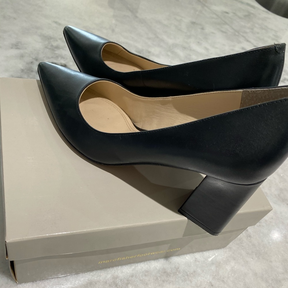 Marc Fisher Zala Block Heel Pumps